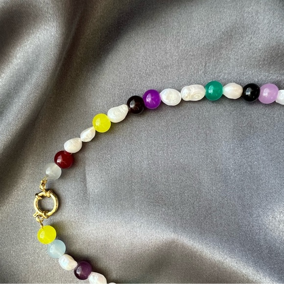 Natural pearl necklace - Picture 4 of 9